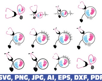 Download Baby Nurse Svg Etsy