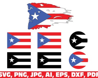 Puerto Rican Flag Svg Etsy Puerto Rican Flag Svg Etsy