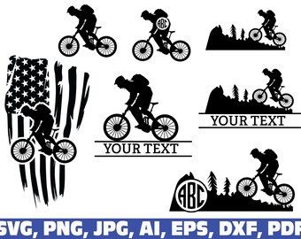 Free Free 105 Downhill Mountain Bike Svg SVG PNG EPS DXF File