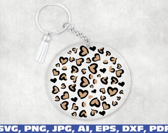 Download Cheetah Keyring Etsy
