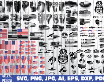Download American Flag Svg Etsy