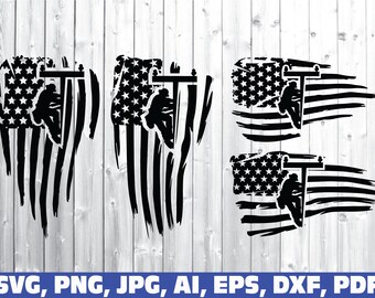 Download Lineman Flag Svg Etsy