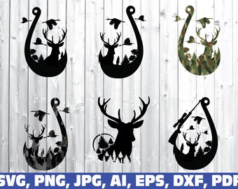 Download Fishing Hunting Svg Etsy