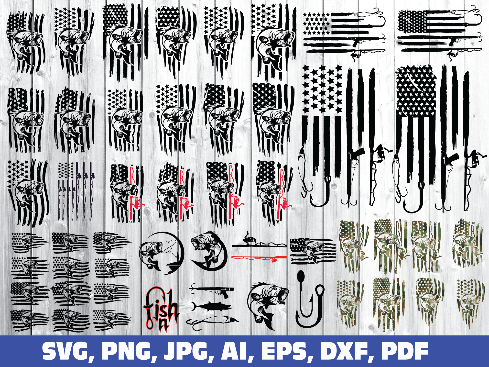 Free Free Fishing Flag Svg Free SVG PNG EPS DXF File