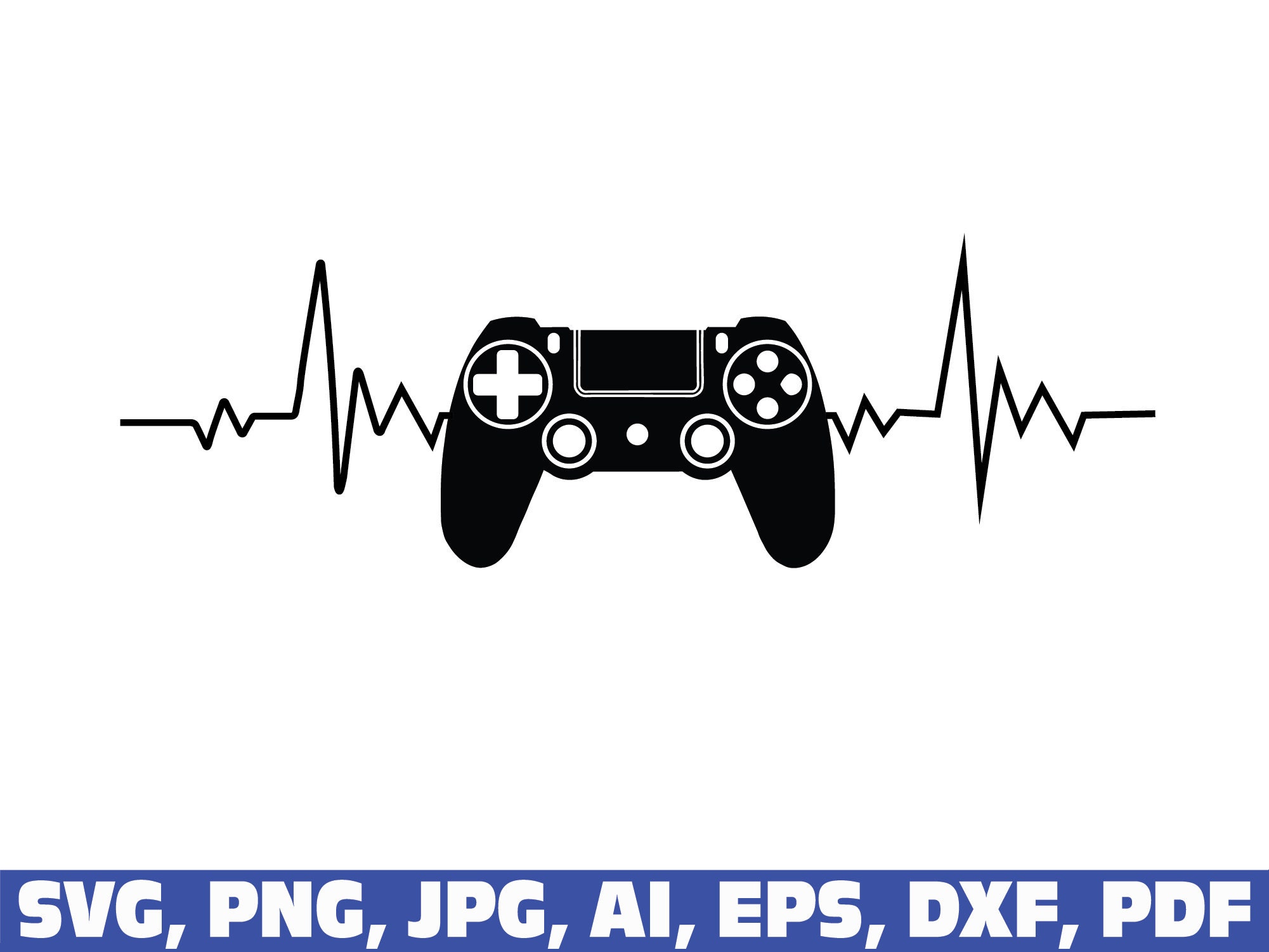 Gamer Svg Video Game Controller Decal Gamer Svg File Gamer Gift Video