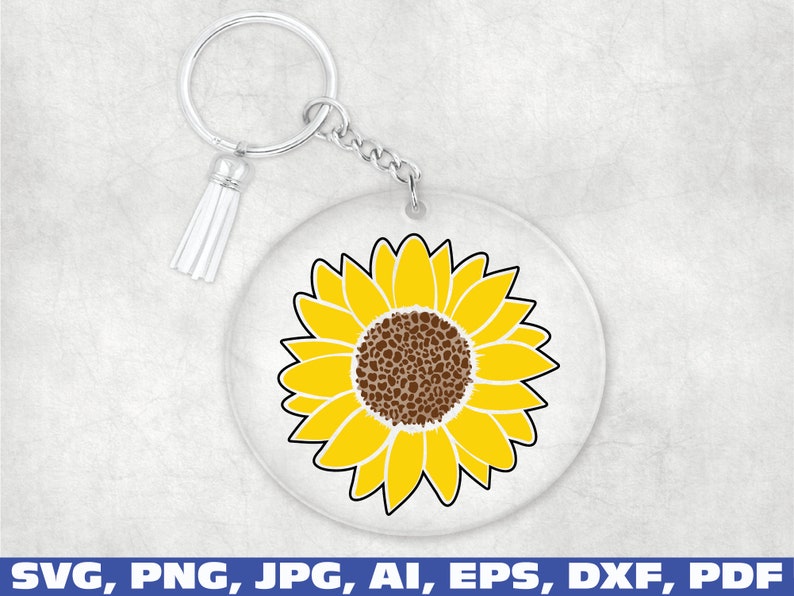 Free Free Sunflower Keychain Svg 177 SVG PNG EPS DXF File