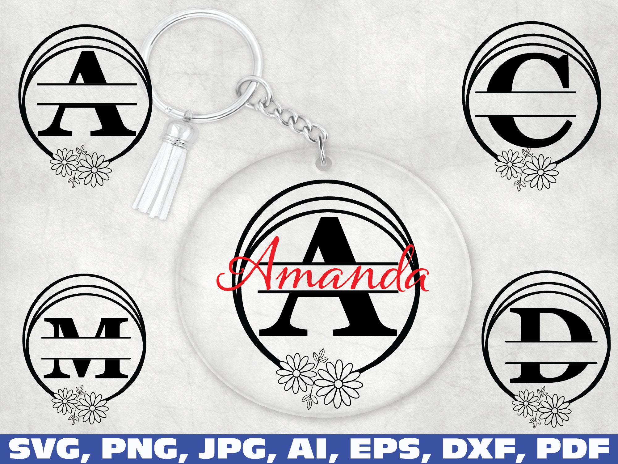 Download Keychain svg monogram svg split monogram svg Split ...