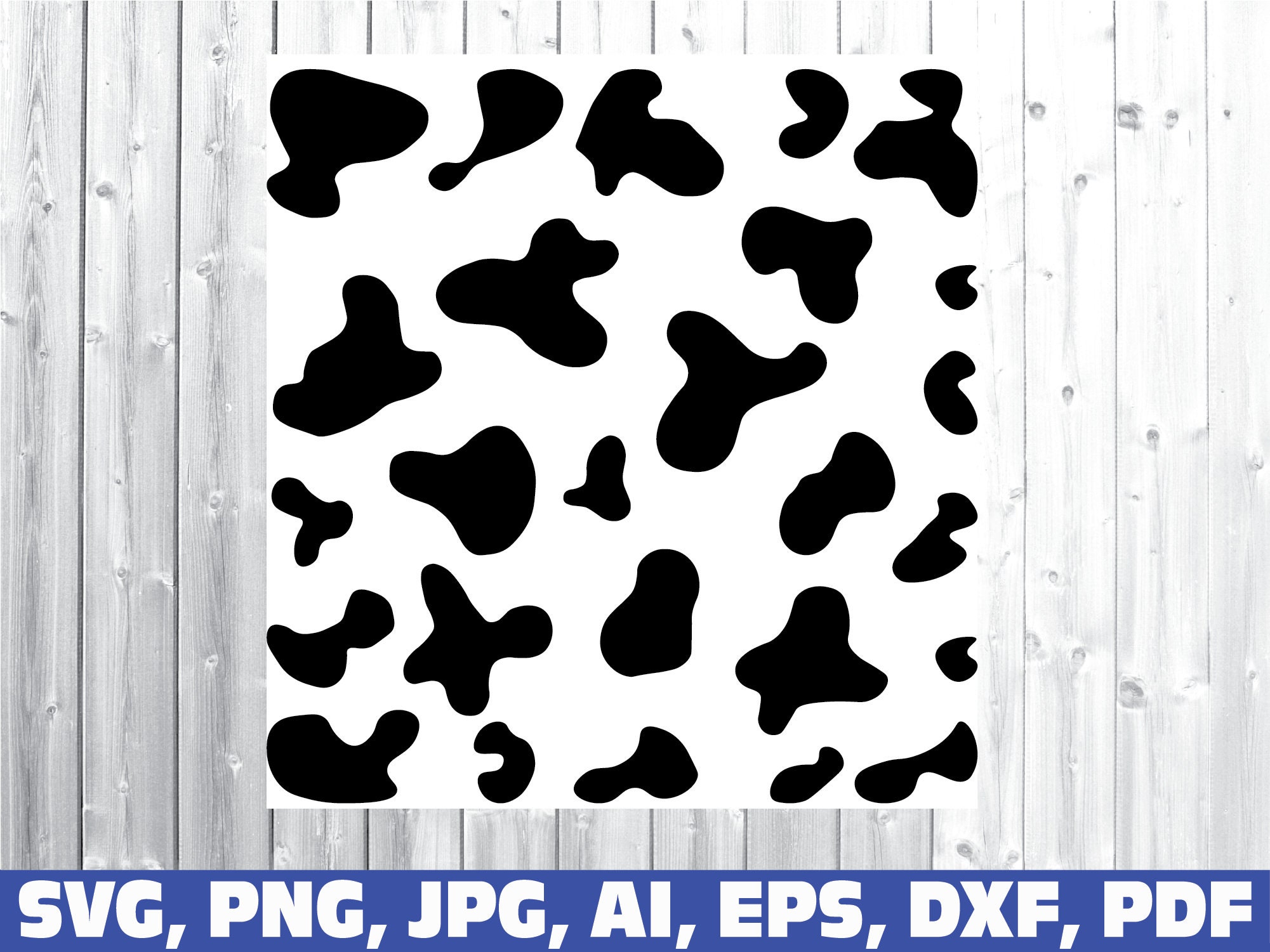 Kuh Druck Svg Kuh Muster Svg Kuh Flecken Svg Tier Druck - Etsy Schweiz