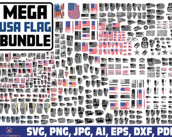 Flag svg, us flag svg, American flag svg, 4th of July svg png,  USA distressed flag svg, American svg, USA flag png, American flag ALL Niche