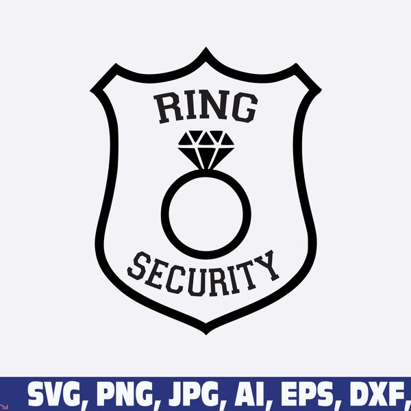 ring security svg png, Wedding svg, Wedding Party svg, Ring Bearer pin svg, ring bearer svg, Marriage svg, ring security, ring bearer svg