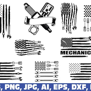 mechanic svg,mechanic flag svg, mechanic american flag svg, wrench svg, wrench flag svg, mechanic clipart, mechanic dad svg, mechanic gift