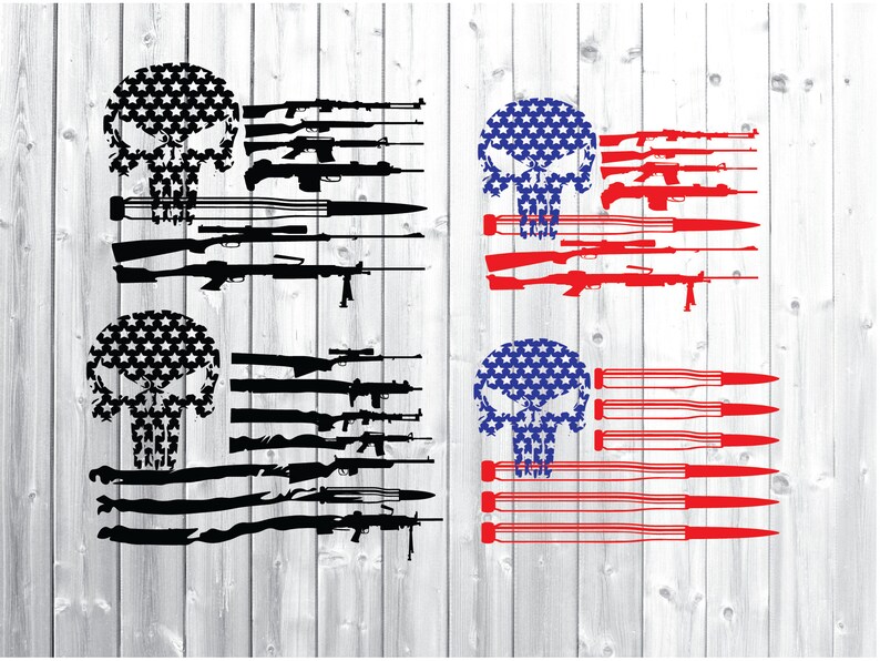 Free Free American Flag Rifle Svg 161 SVG PNG EPS DXF File