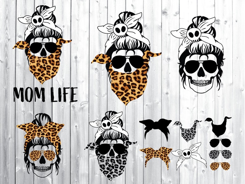 Mom life svg mom life png mom life skull svg mom skull svg ...