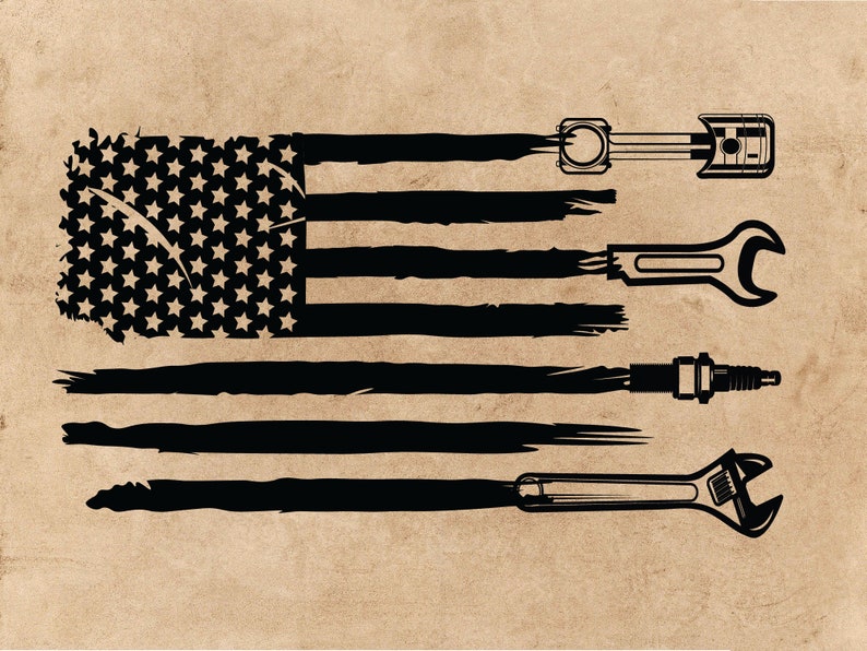 Download Mechanic svgmechanic flag svg mechanic american flag svg ...