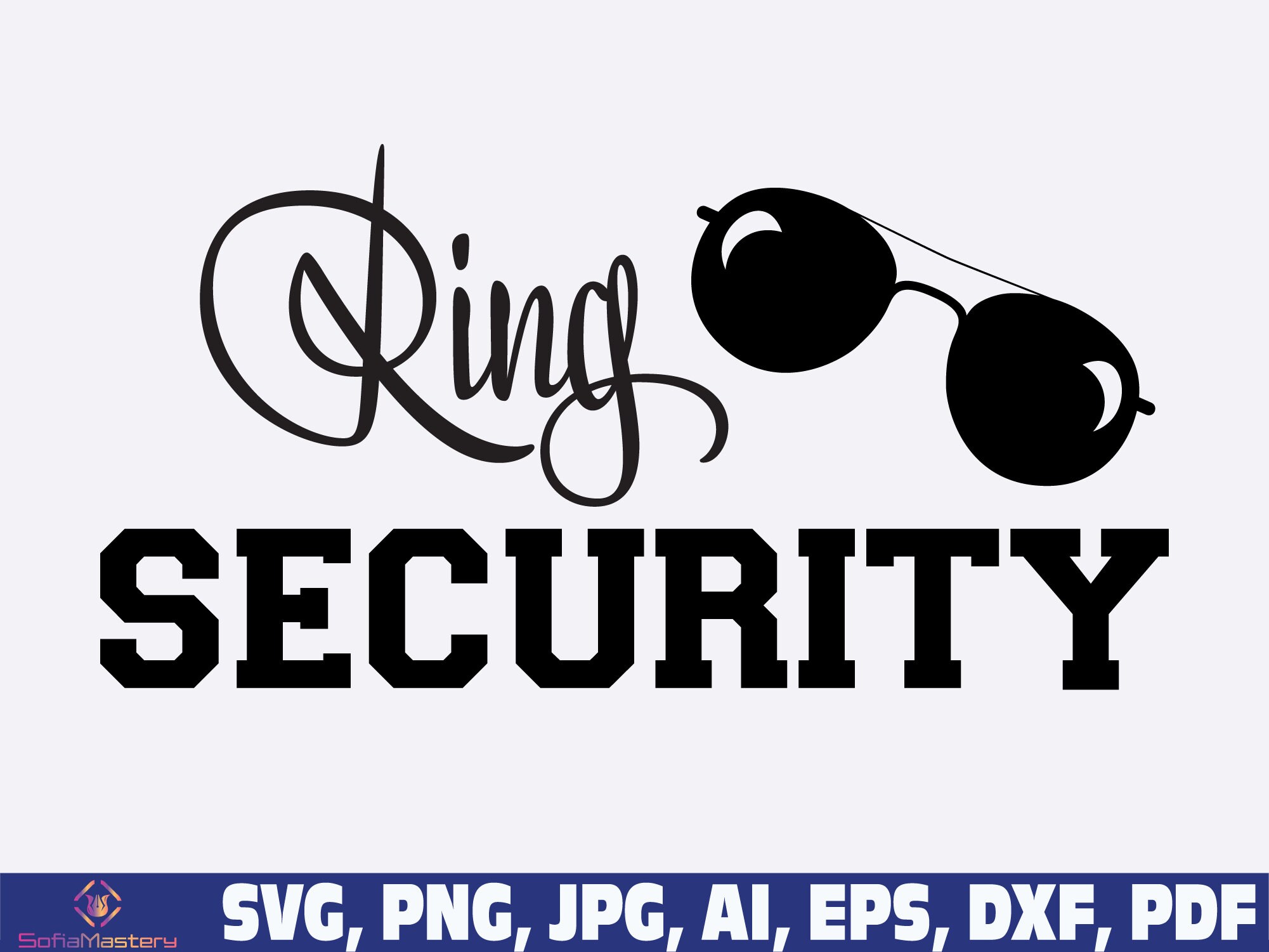Ring Security Svg Png Wedding Svg Wedding Party Svg Ring Etsy