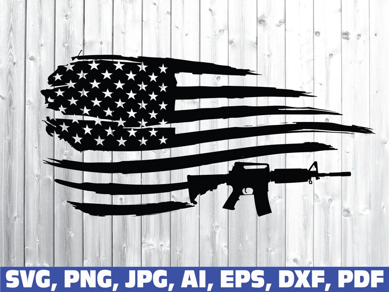 Download Rifle flag svg gun flag svg bullet flag svg gun rifle ...