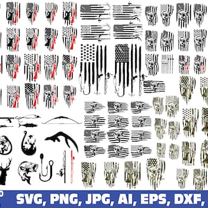 Download Fishing Hunting Svg Bundle Fishing Svg Hunting Svg Hunt And Etsy