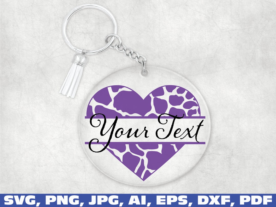 Animal Key Rings Vector Keychain Svg Keychain Animal Print SVG Key Ring Pattern Key - Etsy
