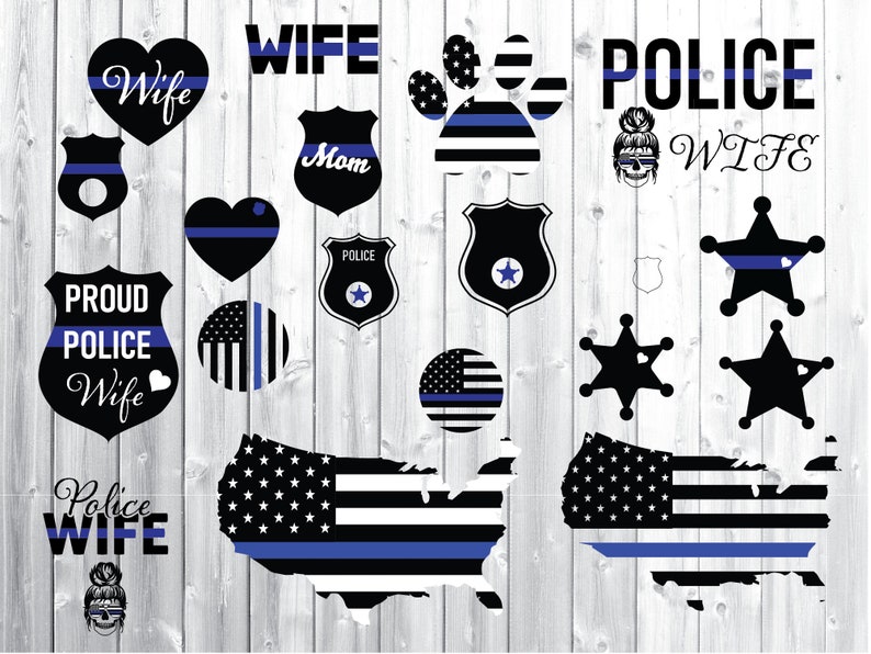police svg thin blue line svg back the blue svg thin blue line flag svg police officer svg thin blue line svg bundle blue line svg