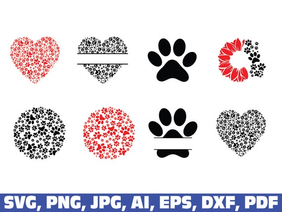 Free Free Dog Paw Sunflower Svg 557 SVG PNG EPS DXF File