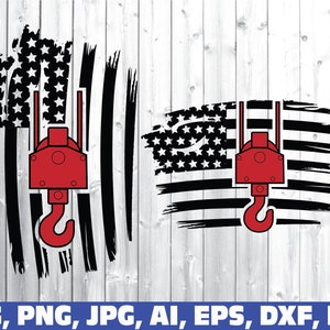 Download Crane American Flag Svg Crane Operator Svg Crane Flag Svg Etsy