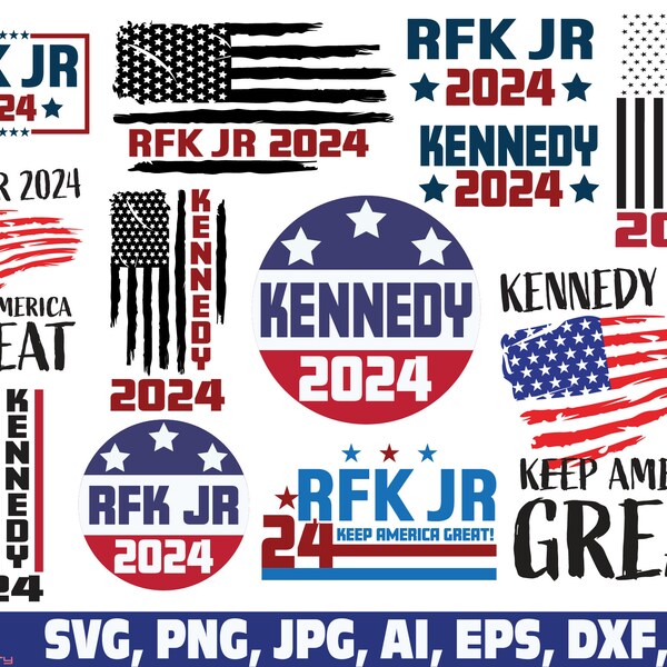 Kennedy 2024 Flag Etsy