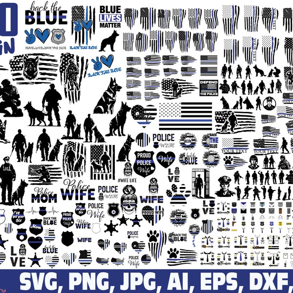 thin blue line svg bundle, Police dog k9 flag svg png, policeman svg, thin blue line svg, police svg, back the blue svg, police officer svg