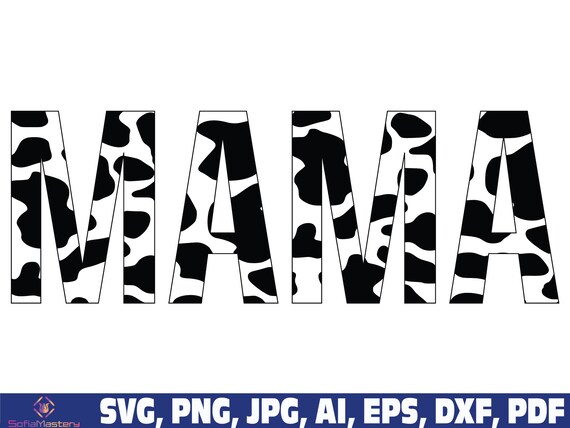 mama cow print shirt