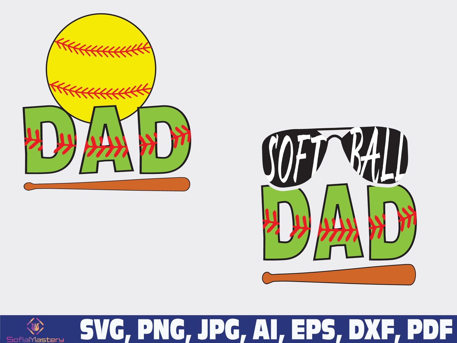 Softball Dad Svg Softball Family Svg Softball Dad Svg - Etsy Finland