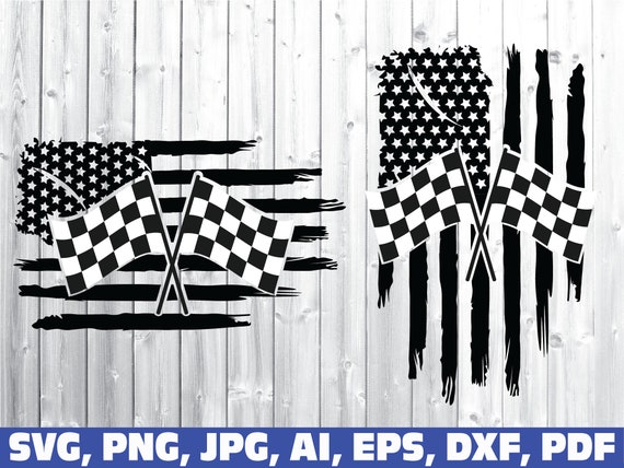 Download Racing American Flag Svg Racing Usa Flag Svg Racing Flag Etsy
