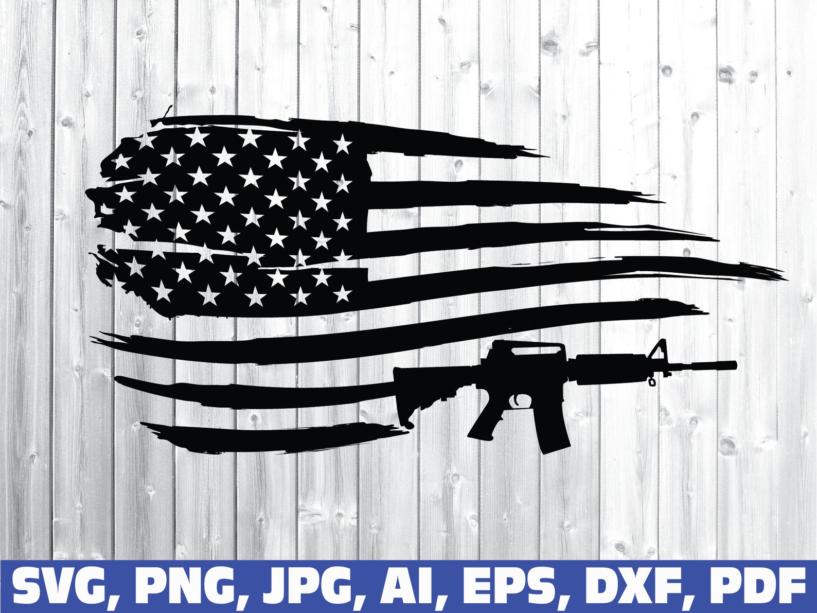 Rifle flag svg gun flag svg bullet flag svg military svg | Etsy
