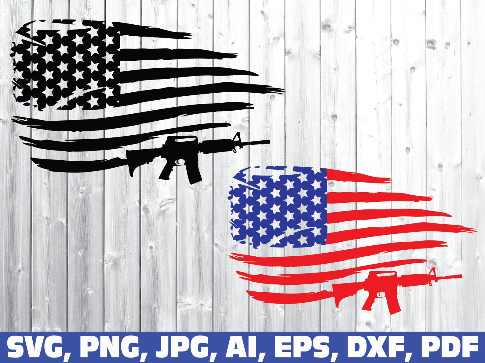 Rifle flag svg gun flag svg bullet flag svg military svg | Etsy