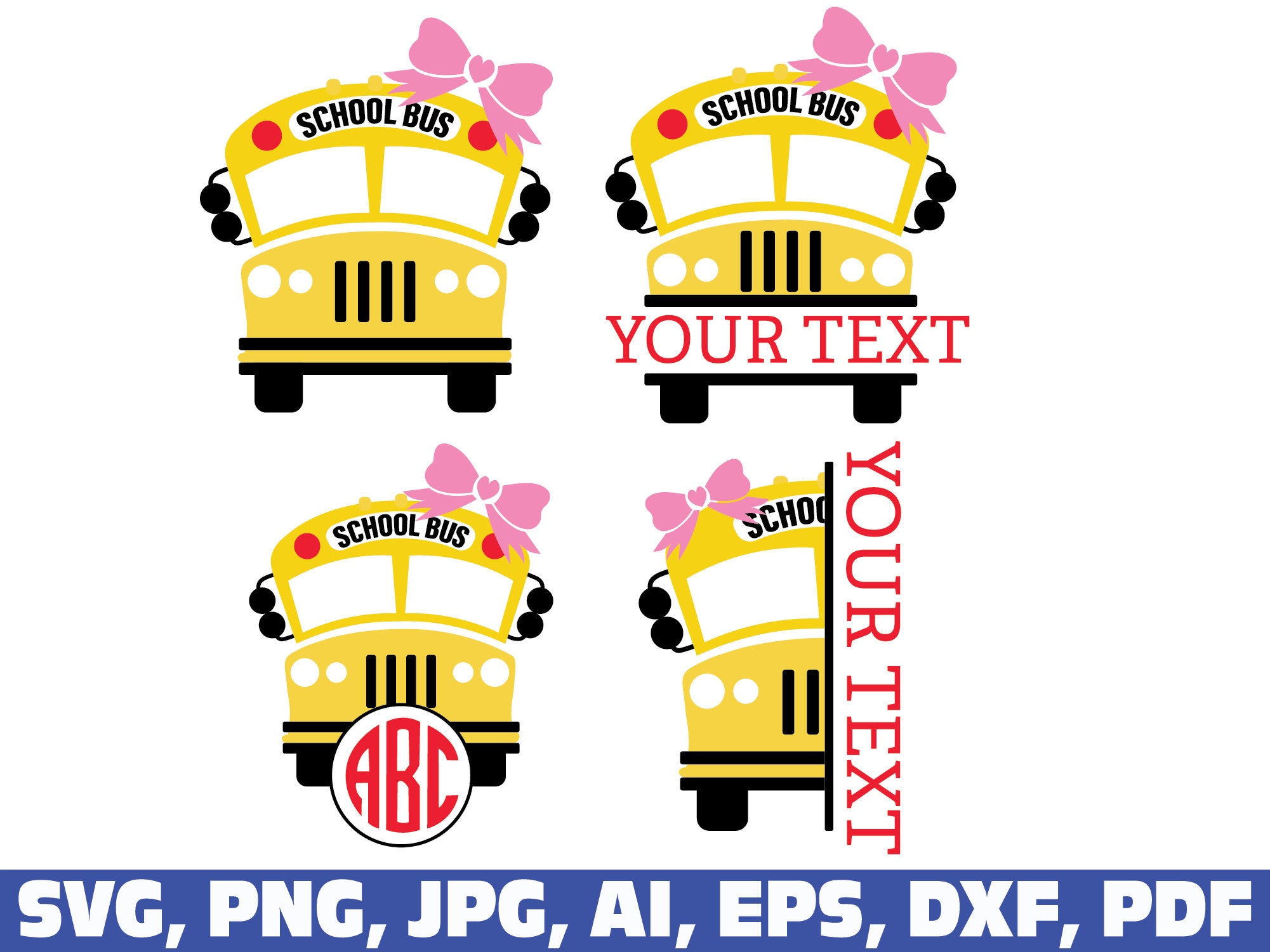 School Bus SVG