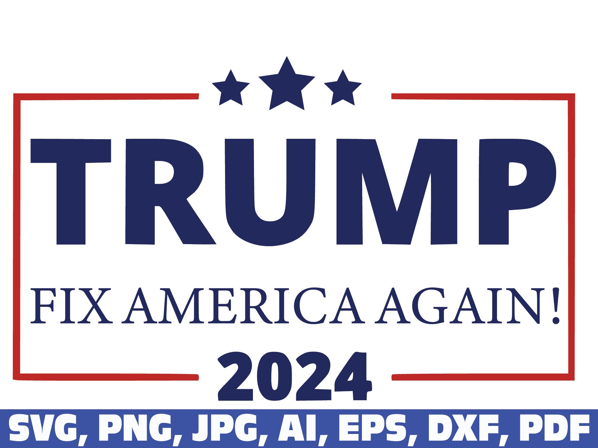 Trump 2024 Svg Trump 2024 Png Take America Back Etsy UK