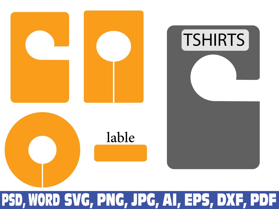 Closet Divider Template WORD Pdf Png Psd Eps Svg Ai - Etsy Australia