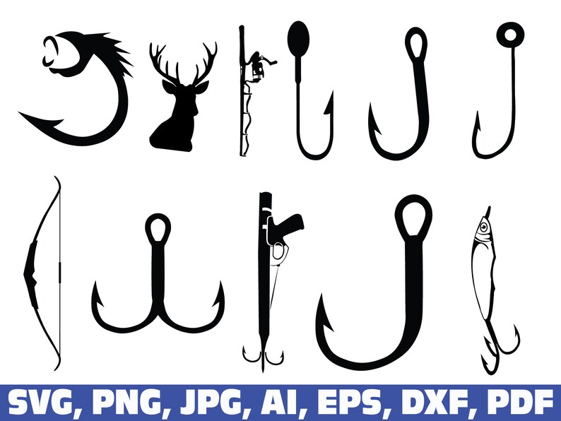Download Fishing hunting monogram svg deer monogram svg hunting | Etsy