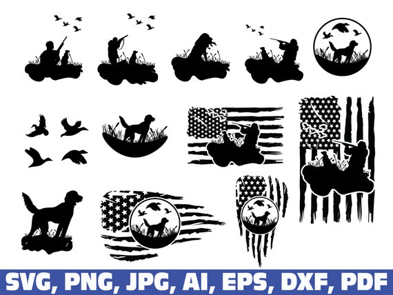Digital Files Duck Hunter Clipart Hunting Man Svg Us Hunter Svg Duck Hunting Svg Duck Hunter Files for Cricut Us Duck Hunter Svg