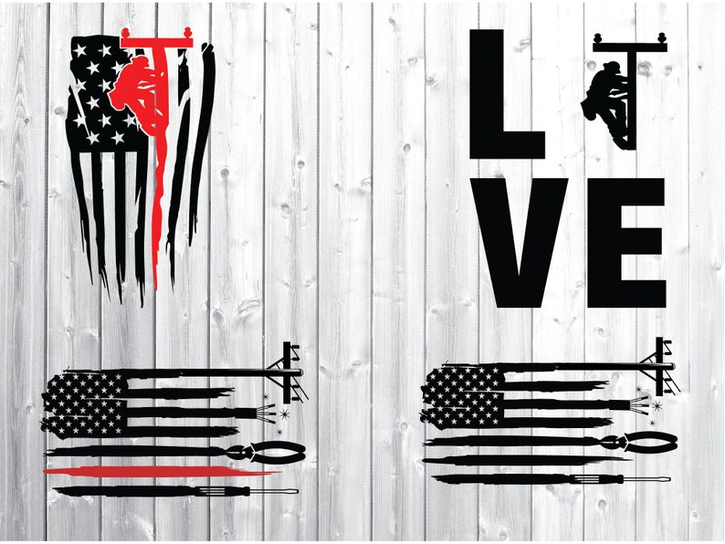 Download Lineman svg lineman flag svg lineworker svg lineman | Etsy