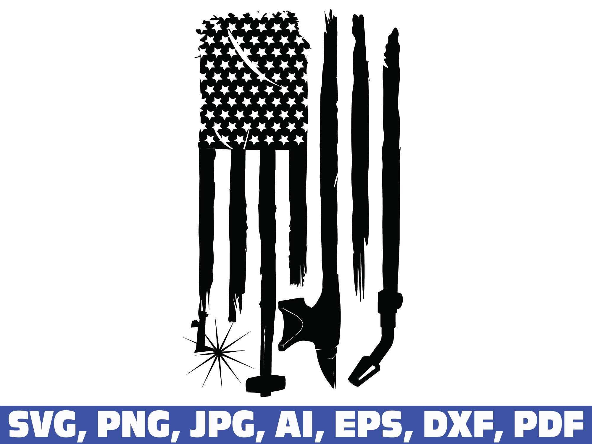 Free Free American Flag Welder Svg 940 SVG PNG EPS DXF File
