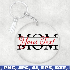 Download Mama Keychain Svg Keychain Pattern Svg Key Ring Pattern Key Etsy