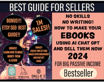 How to create and sell Ebook using Ai chat gpt, Create Ebook Automatically for Passive Income, Sell Ebooks On Etsy with Digital Download AI