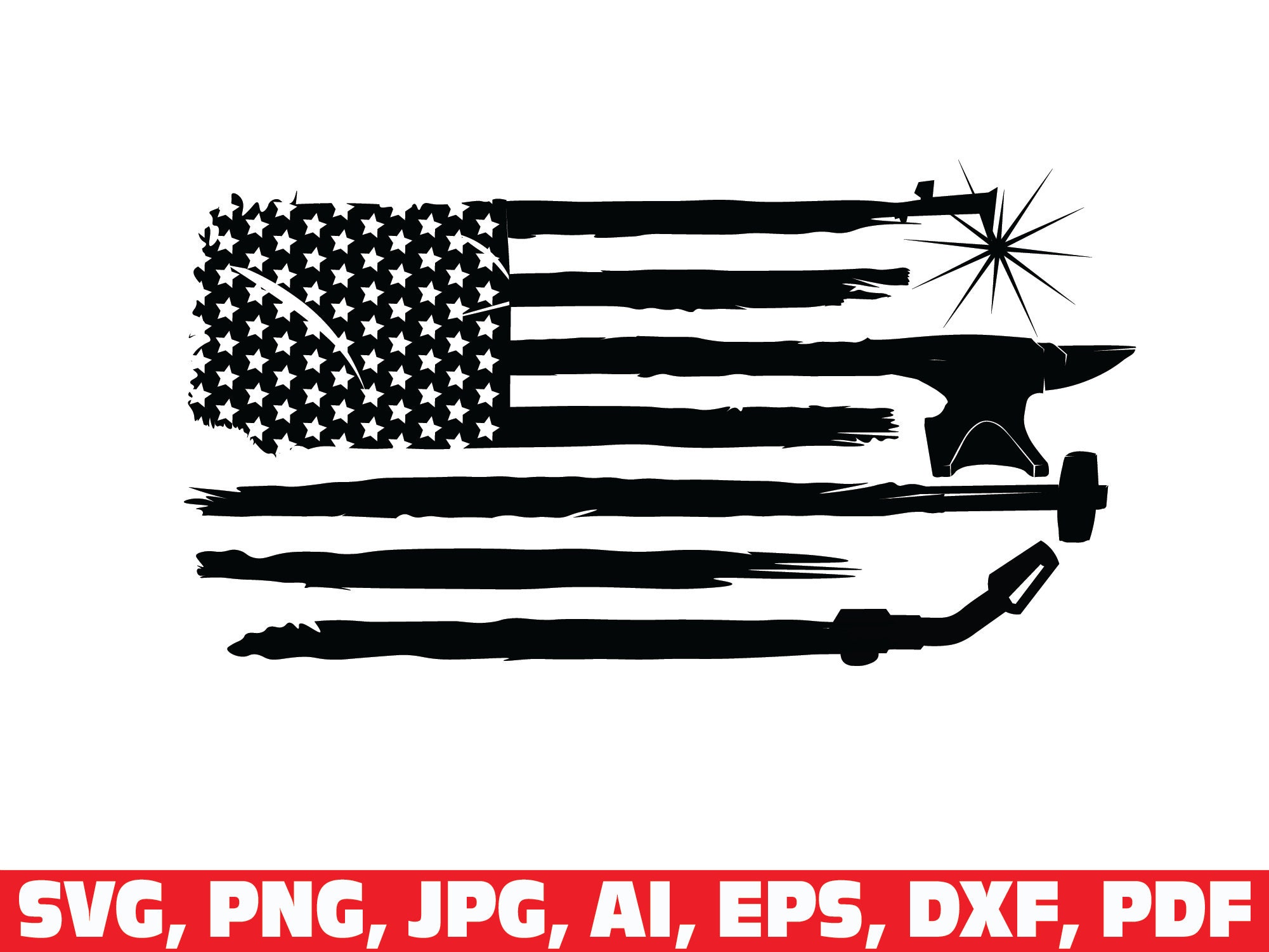 Free Free American Flag Welder Svg 940 SVG PNG EPS DXF File