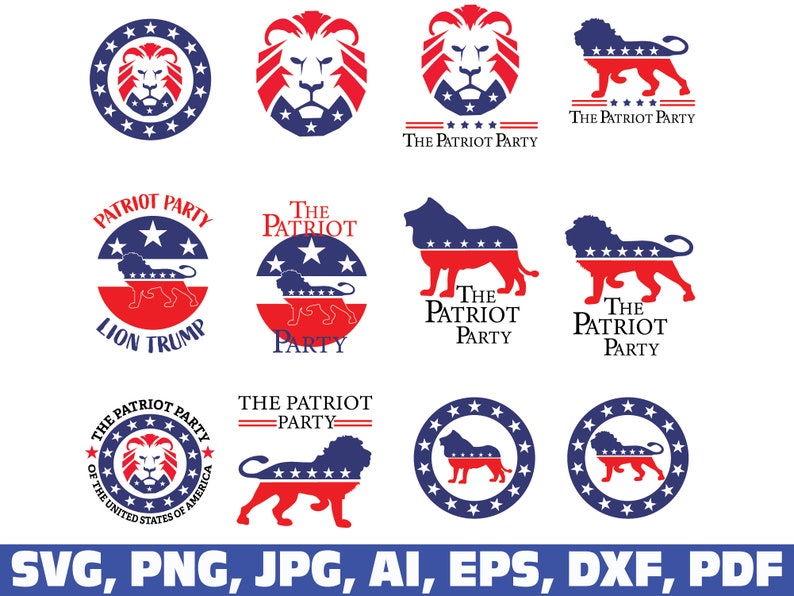 Free Free 243 Patriot Party Lion Svg SVG PNG EPS DXF File