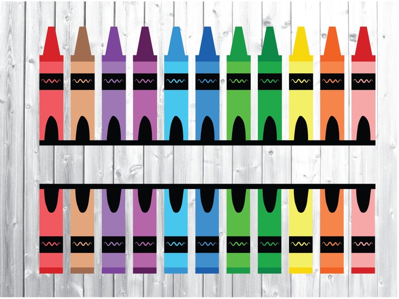 Download Crayon Split Monogram Svg crayon svg profesor svg escuela ...