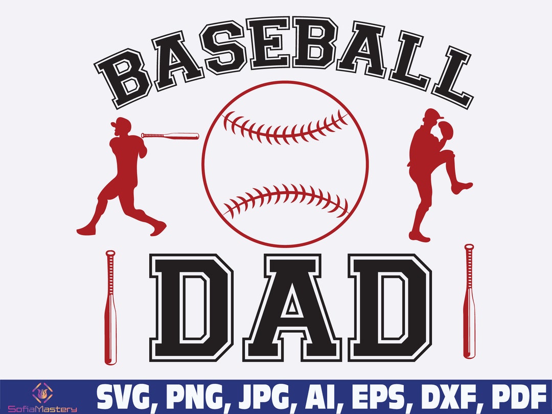 Baseball Dad Svg, Baseball Svg, Dad Baseball Svg Png, Fathers Day Svg ...