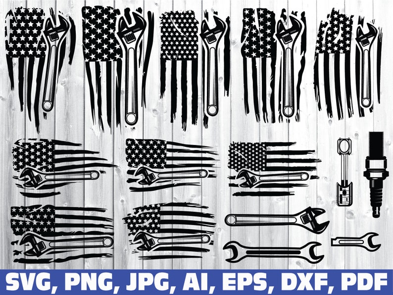 Download Mechanic svgmechanic flag svg mechanic american flag svg ...
