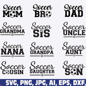 Soccer Svg Bundle Soccer Font Alphabet Letters Svg Soccer - Etsy Canada