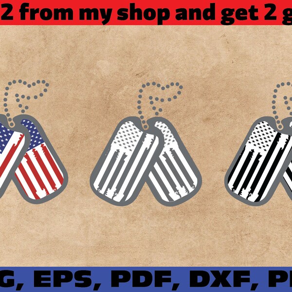 american flag dog tag svg, dog tags cutfile, dog tags svg, dog tag svg, dogtags svg, USA flag dog tag svg, dog tag flag, dog tag cut file