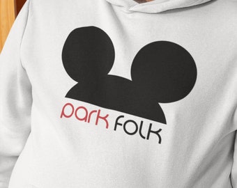 MEN'S HOODIE Park Folk/ Orlando/ The Mouse House/ Magic Kingdom Hoodie/ World Showcase/ Walt/ Mickey Hoodie/ Walt Hoodie/ Mouse Life