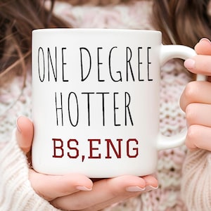 PHd Dissertationsgeschenk, ein Grad heißer Becher Geschenk für Freund Abschlussgeschenk, lustiges Master-Abschlussgeschenk, MBA-Abschluss, Bachelor-Abschluss, Krankenpflege